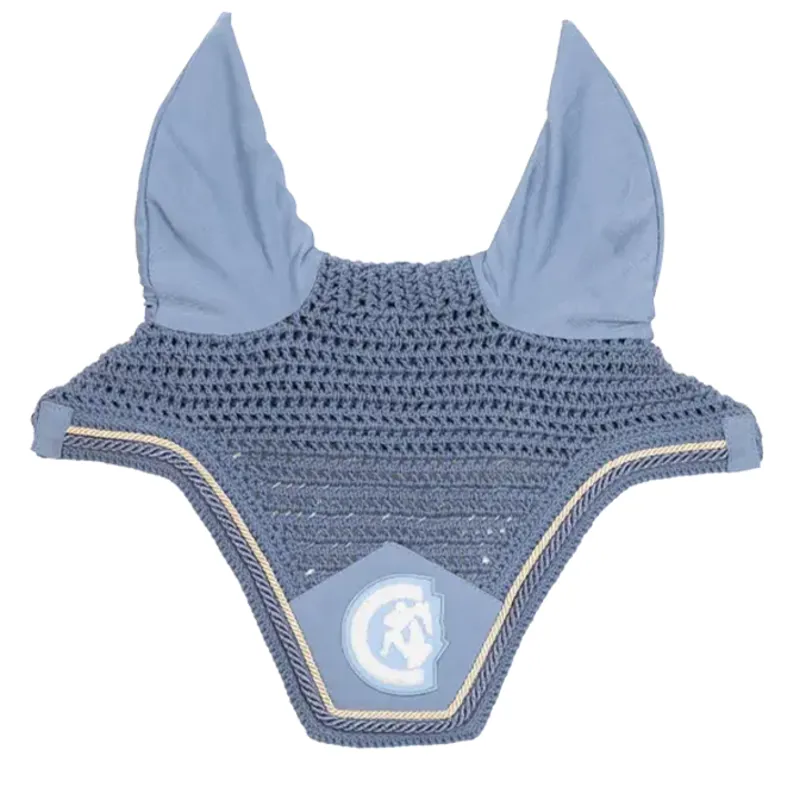 Kentucky Wellington 3D Logo Rope Fly Veil - Light Blue