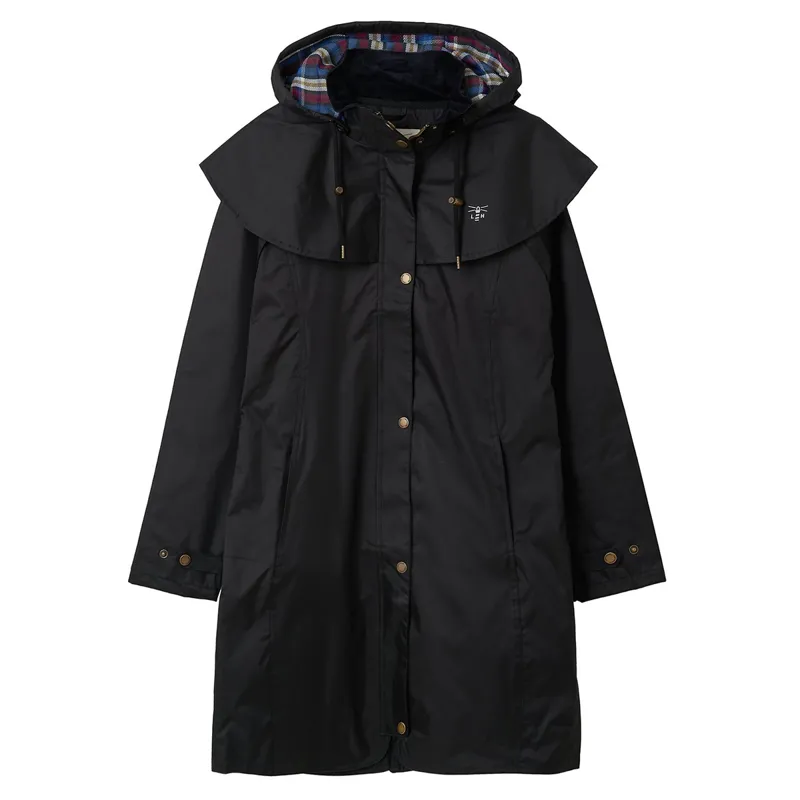 Lighthouse Outrider Ladies 3/4 Length Waterproof Jacket - Black