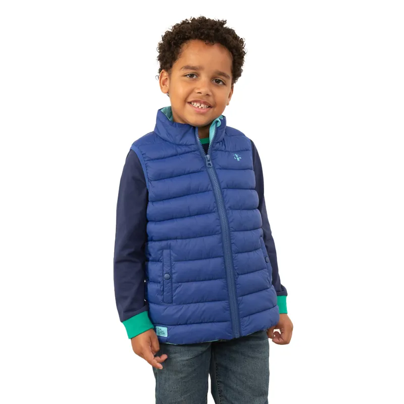 Lighthouse Abel Junior Boys Padded Gilet - Navy