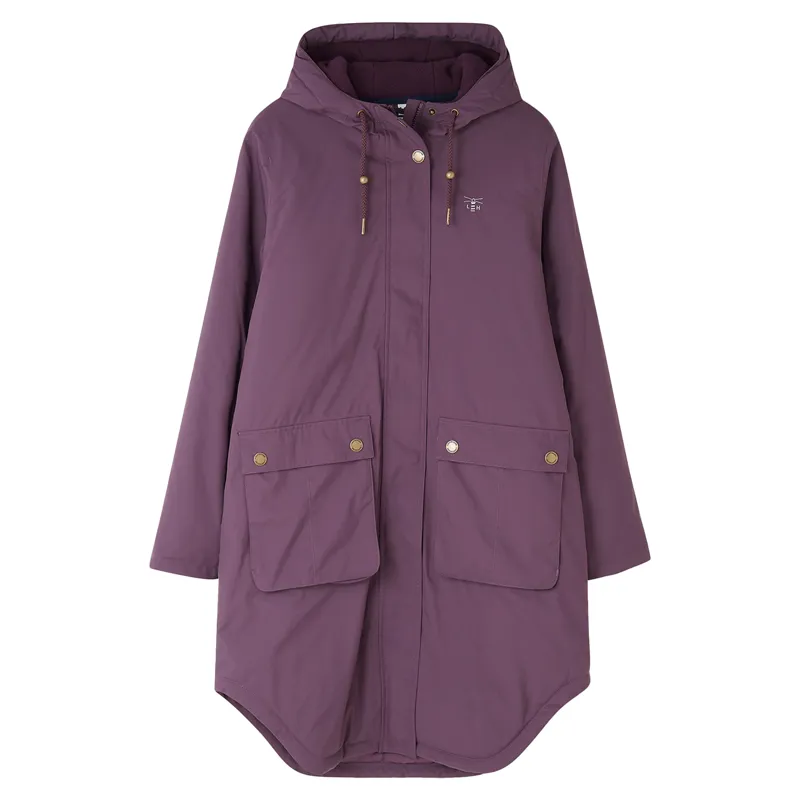 Lighthouse Imogen Womens Waterproof Long Jacket - Cranberry-6