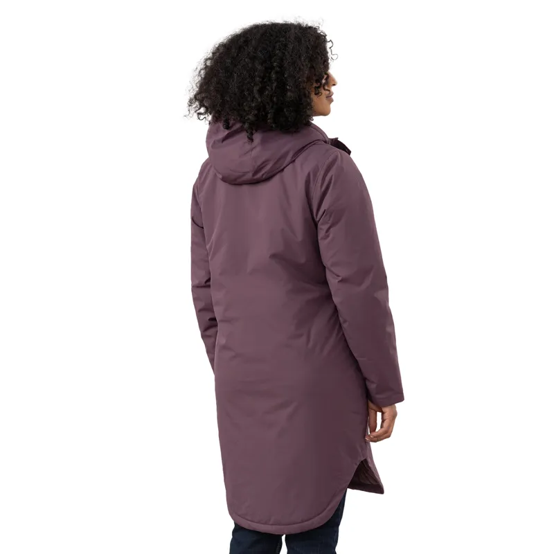 Lighthouse Imogen Womens Waterproof Long Jacket - Cranberry-3