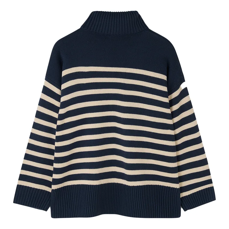 Lighthouse Luisa Womens Jumper - Navy Stripe-6