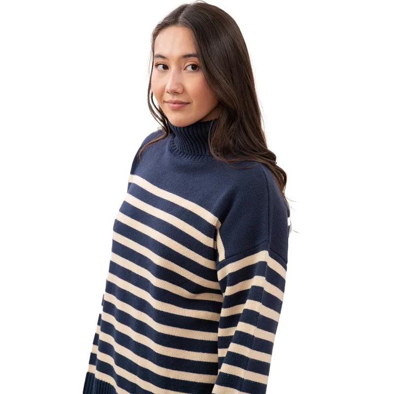 Lighthouse Luisa Womens Jumper - Navy Stripe-2