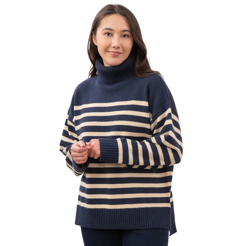 Lighthouse Luisa Womens Jumper - Navy Stripe