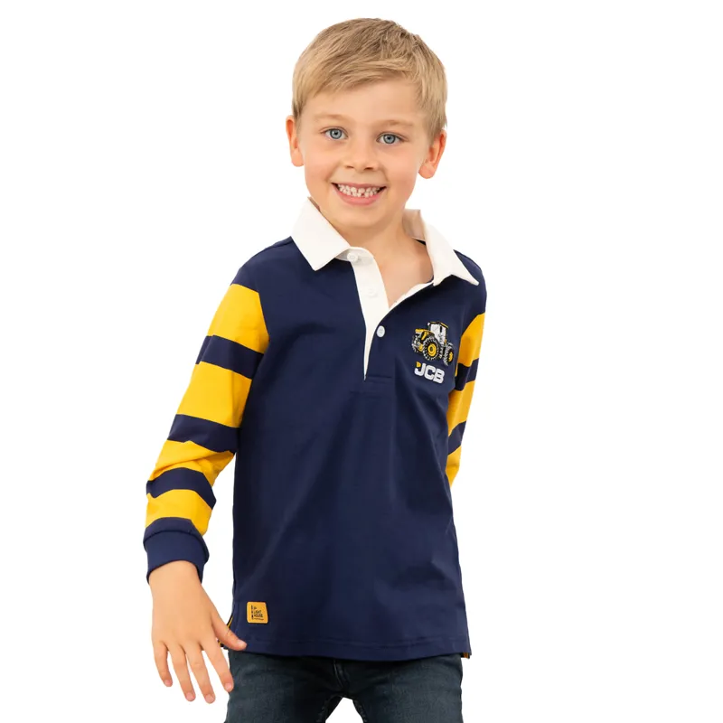 Lighthouse Rafferty Junior Boys Long Sleeve Top - JCB Fastrac-3