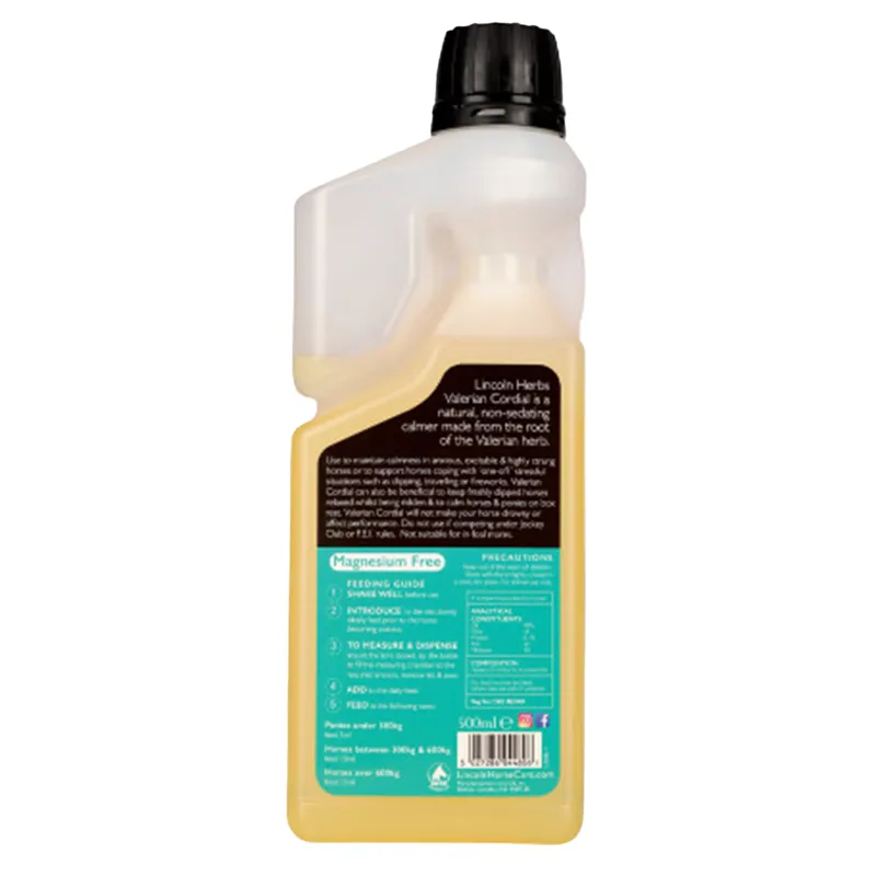 Lincoln Herbs Valerian Cordial-3