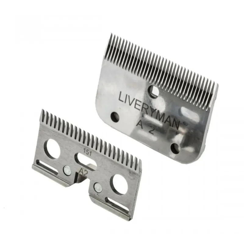 Liveryman A2 Blade Cutter and Fine Comb Set