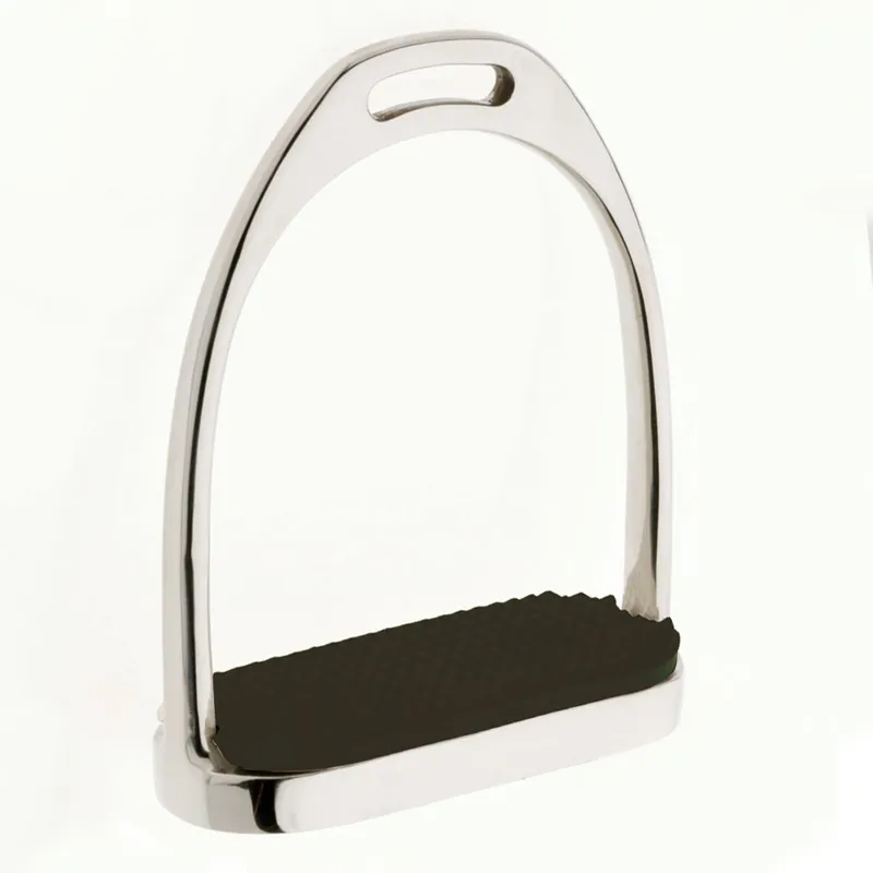 Lorina Fillis Stirrup Irons with Treads - Black