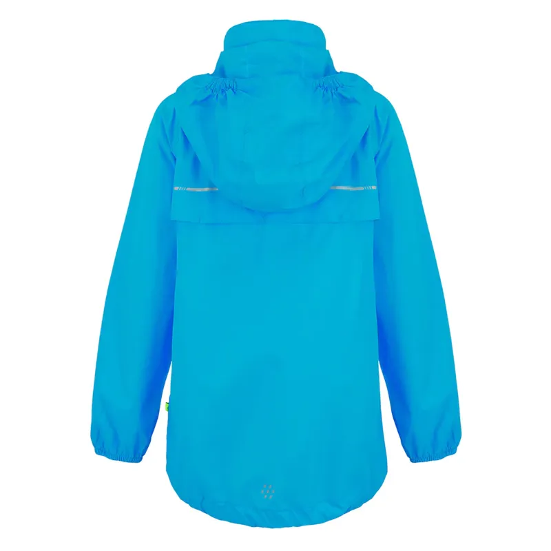 Mac In A Sac Mini Origin Waterproof Junior Jacket - Neon Blue-1