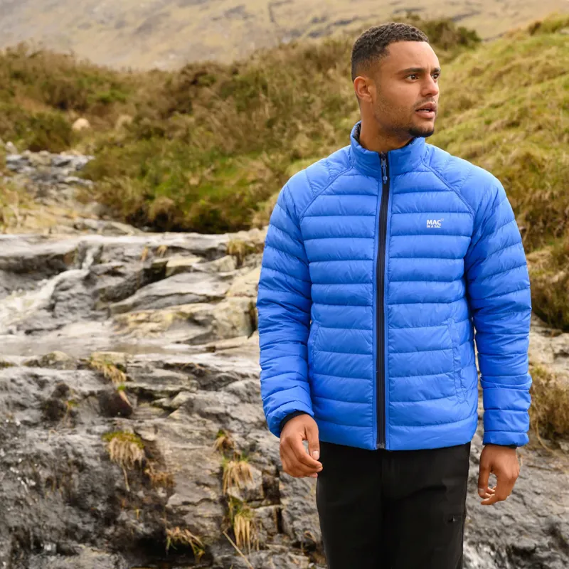 Mac In A Sac Reversible Polar Mens Down Jacket - Navy/Saxe Blue-3