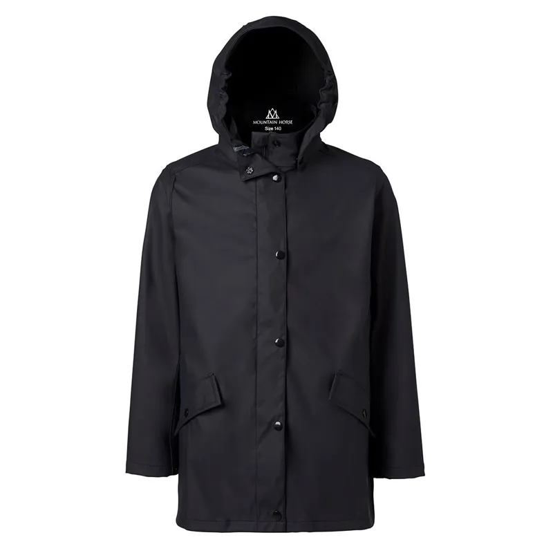 Mountain Horse Drops Junior Waterproof Jacket - Black