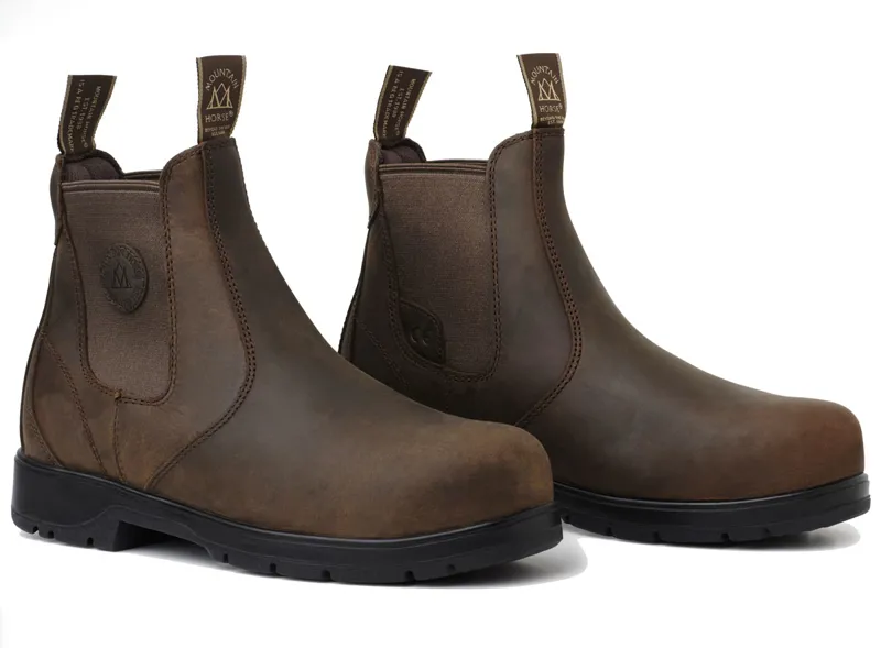 Mountain Horse Protective XTR Lite Jodhpur Boots - Brown