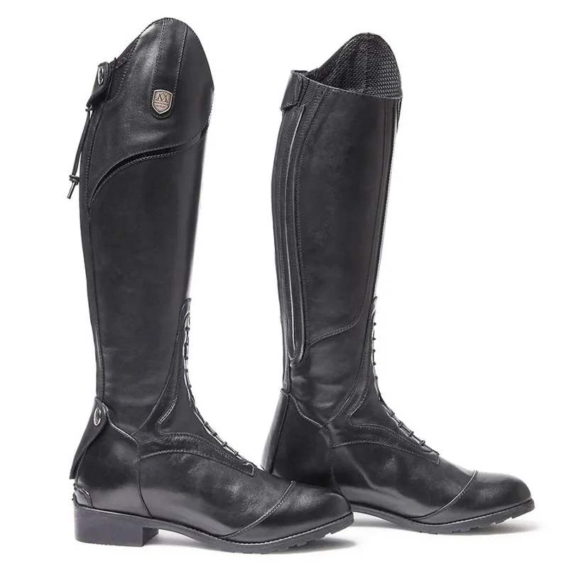 Mountain Horse Sovereign Young Junior Tall Riding Boots - Black