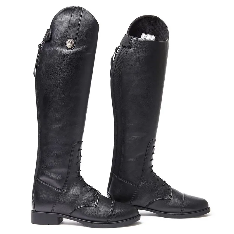Mountain Horse Veganza Young Junior Tall Riding Boots - Black