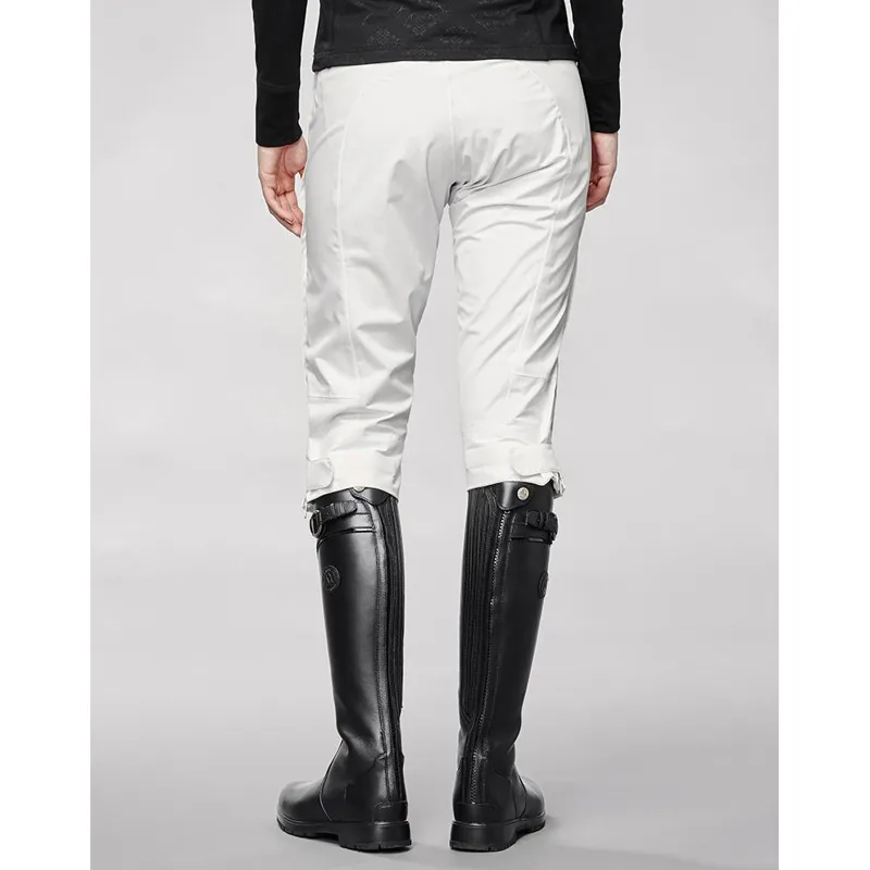 Mountain Horse Cover Tech Ladies Short Waterproof Trousers - White-1