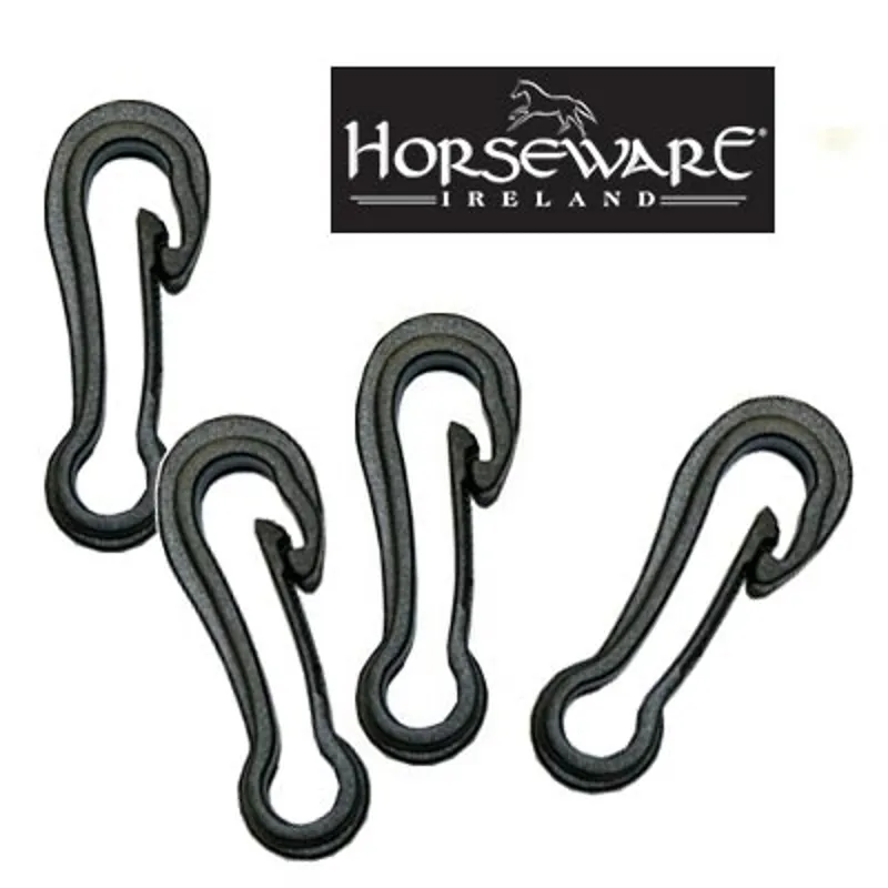 Rambo Micklem Bridle Spare Bit Clips - 4pk