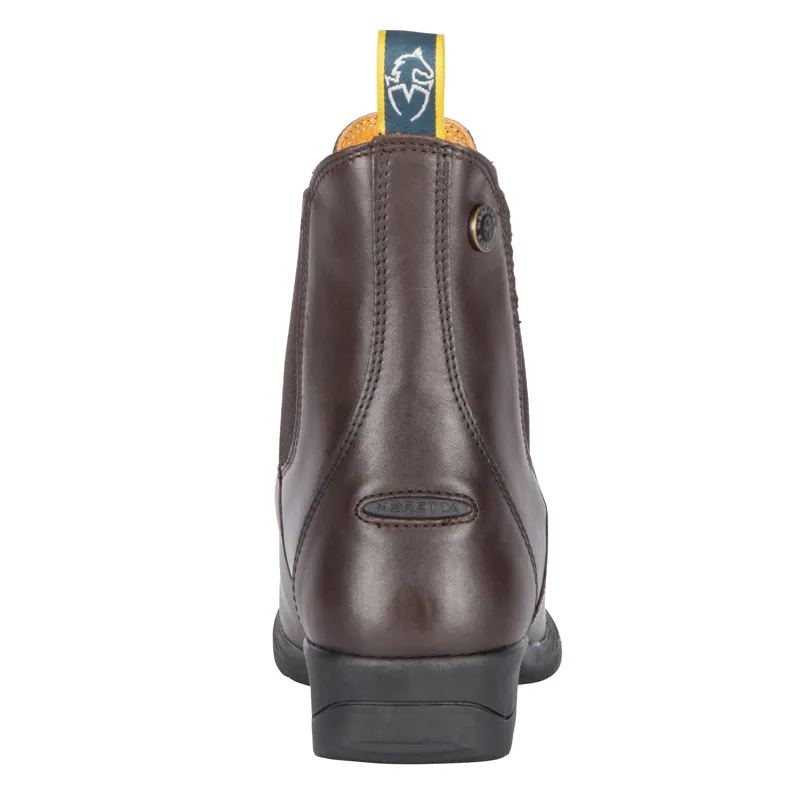 Moretta Lucilla Ladies Jodhpur Boots - Brown-3
