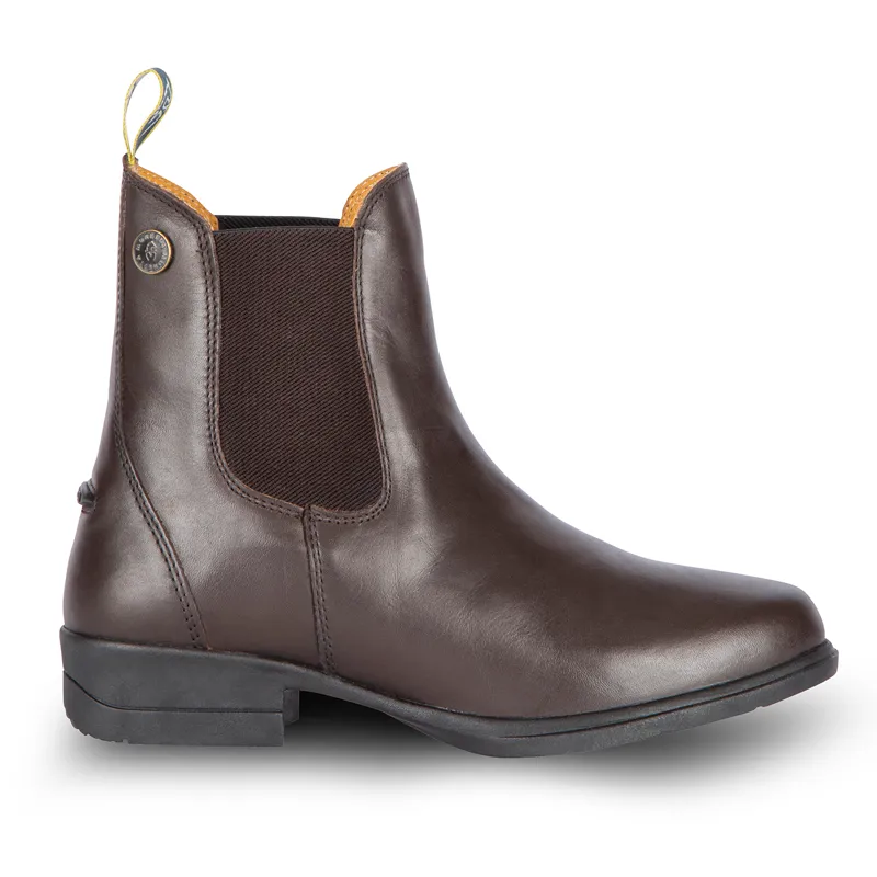 Moretta Lucilla Ladies Jodhpur Boots - Brown-9