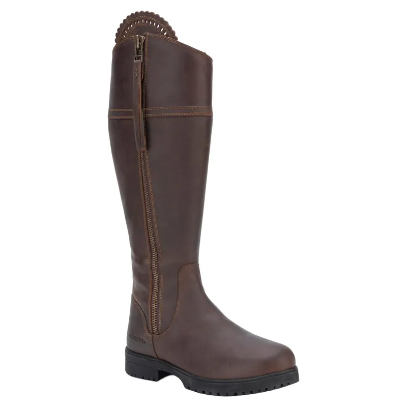 Moretta Mirabella Womens Country Boots - Brown-1