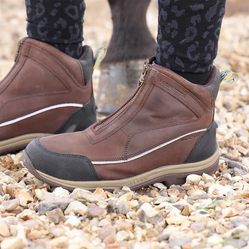 Moretta Vittoria XGRIP Junior Short Boots - Brown-7