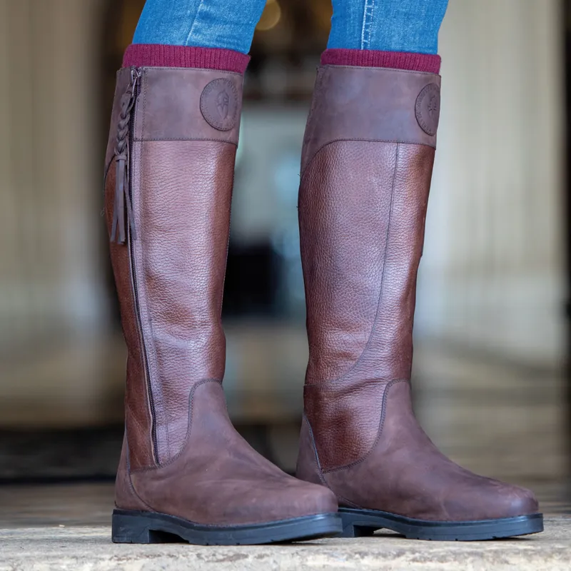 Moretta Pamina Ladies Country Boots  - Brown