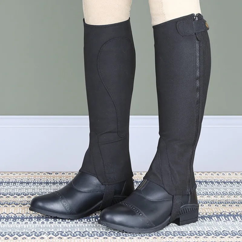Moretta Amara Childs Half Chaps - Black
