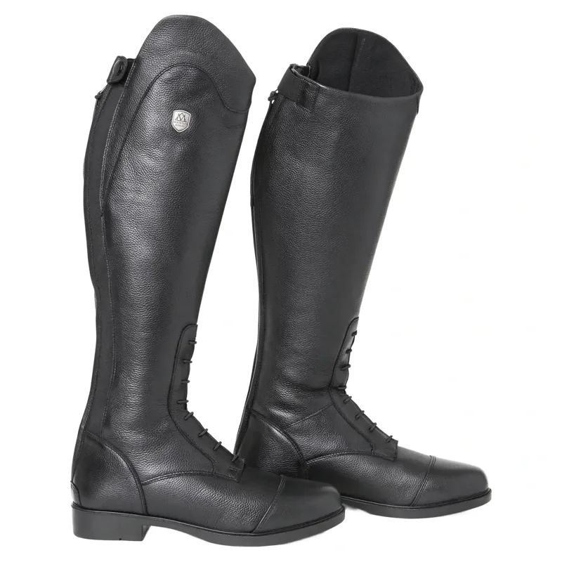 Mountain Horse Ragazza Young Junior Tall Riding Boots - Black-2