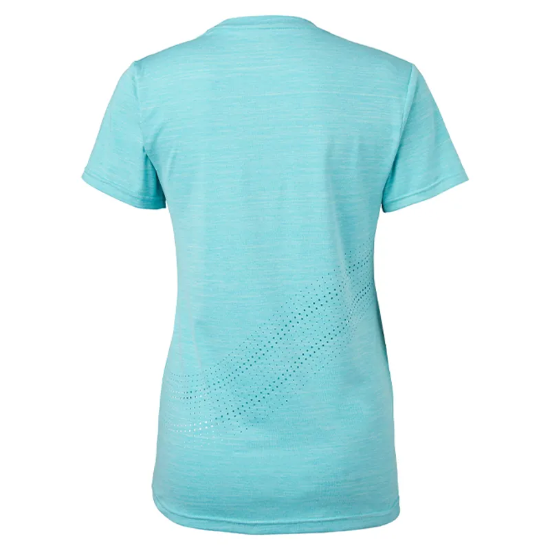 Mountain Horse Tara Ladies Technical Tee - Teal Blue - UK12-1