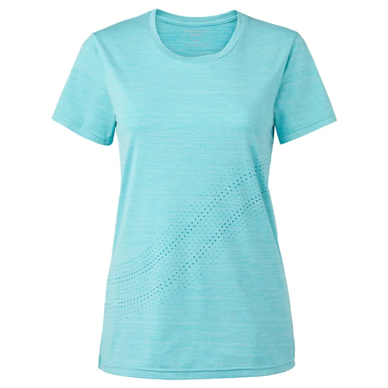 Mountain Horse Tara Ladies Technical Tee - Teal Blue - UK12