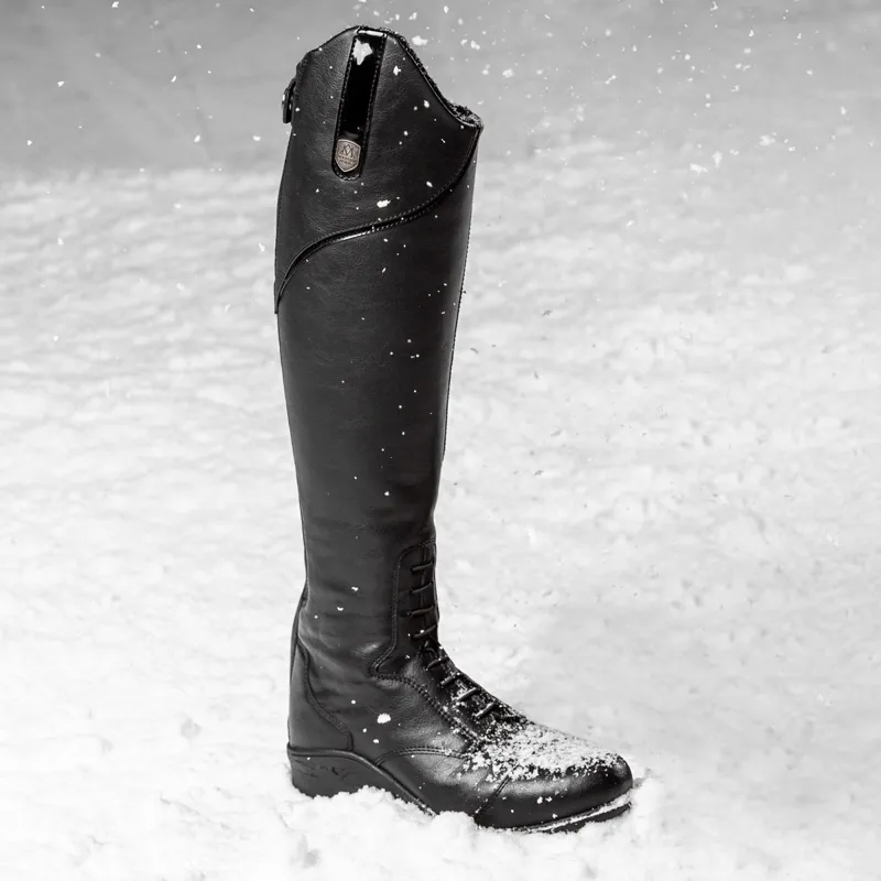 Mountain Horse Veganza Winter Womens Tall Riding Boots - Black-1
