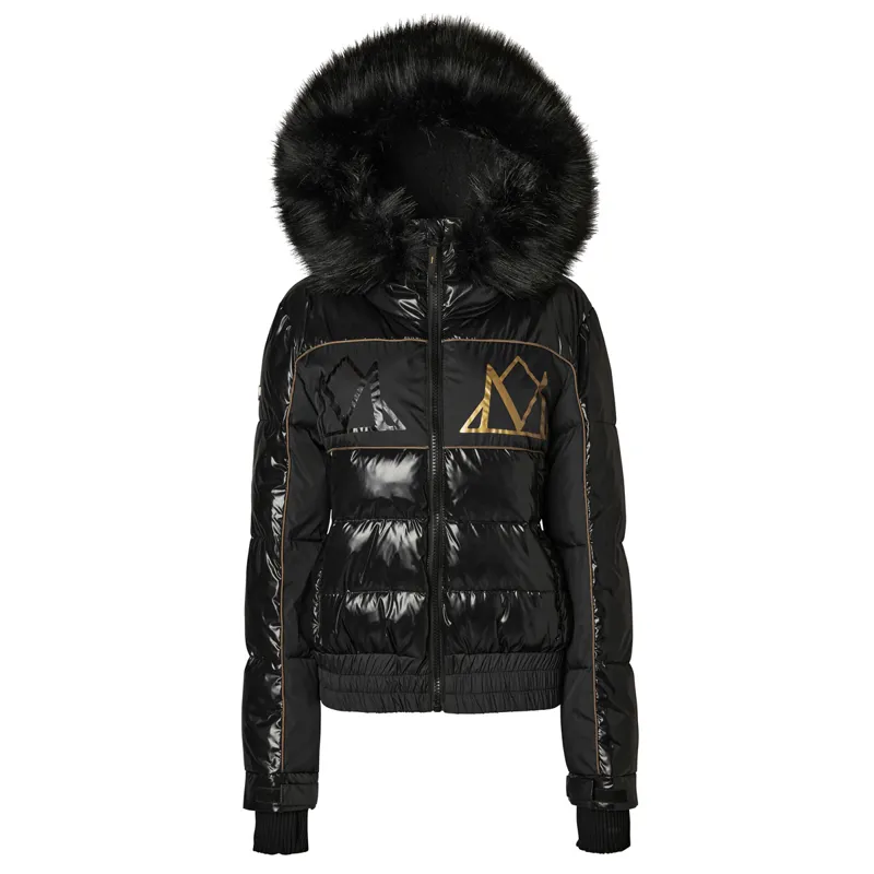 Mountain Horse Diamond Ladies Quilted Jacket - Black - X-Small