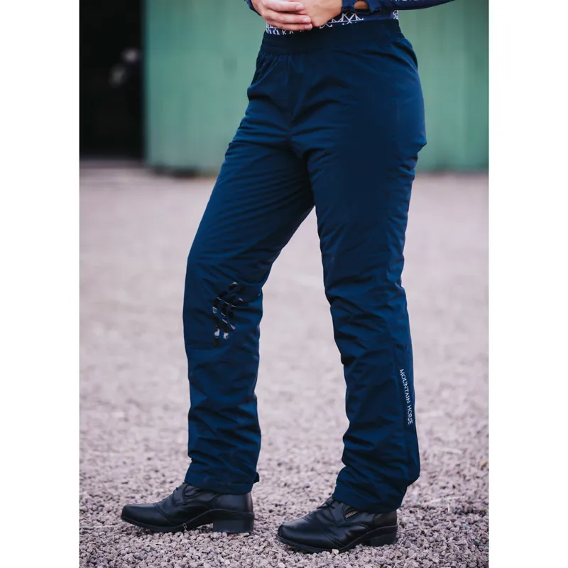 Mountain Horse Power Guard Team Unisex Waterproof Trousers - Navy-2
