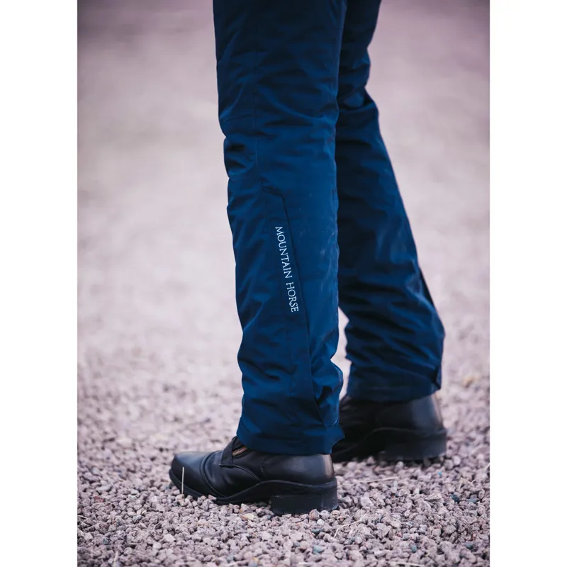 Mountain Horse Power Guard Team Unisex Waterproof Trousers - Navy-3