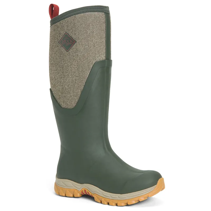 Muck Boot Arctic Sport II Tall Ladies Wellington Boots - Olive