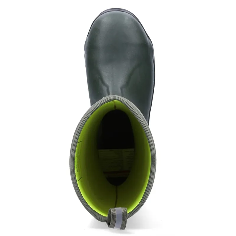 Muck Boot Chore Max S5 Steel Toe Unisex Tall Wellington Boots - Moss-5