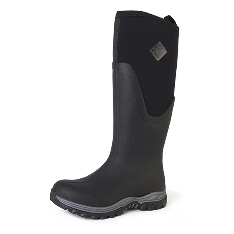 Muck Boot Arctic Sport II Tall Ladies Wellington Boots - Black-2