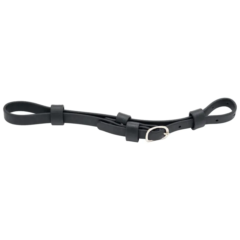 Nathe BioThane Curb Bit Strap 23.1/4 inch - Black