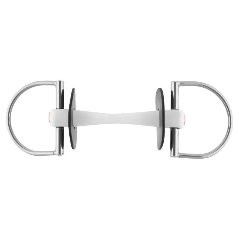 Nathe Mullen Mouth D-Ring Snaffle Bit 