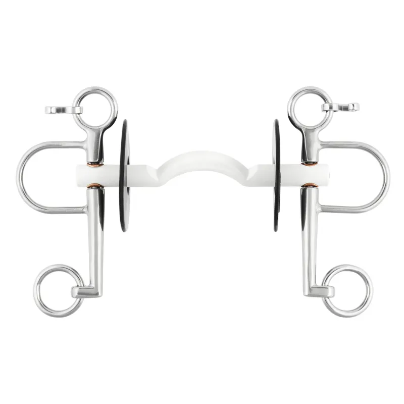 Nathe Soft Ported Pelham  - 7cm Cheeks/15mm Thick