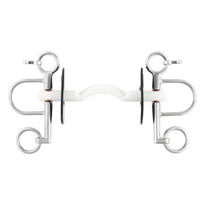 Nathe Hard Ported Pelham  - 5.5cm Cheeks/15mm Thick