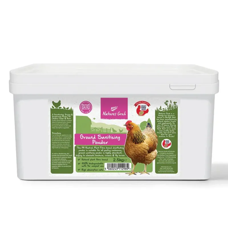 Nature's Grub Ground Sanitising Powder