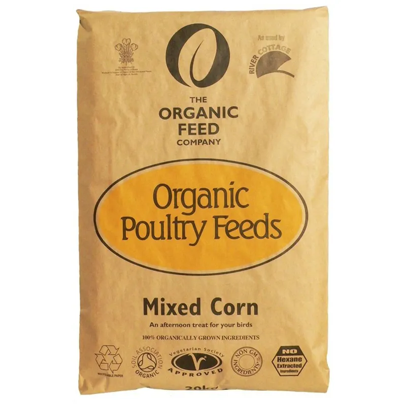 Organic Feed Company Mixed Corn Poultry Feed - 20kg