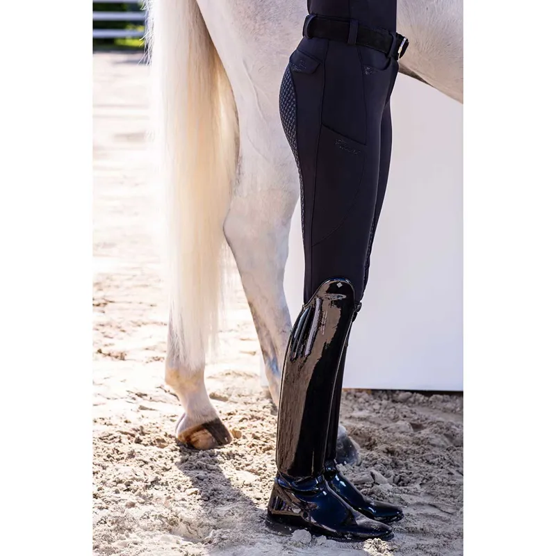 Pikeur Laure Full Grip Ladies Breeches - Nightblue-3