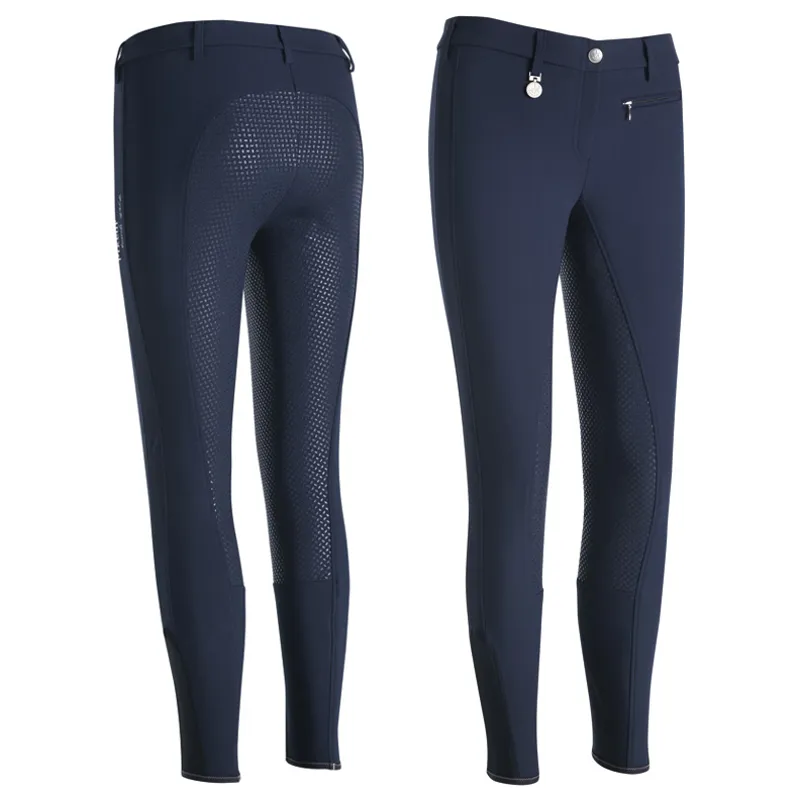 Pikeur Lucinda Grip Full Seat Ladies Breeches - Nightblue - UK16