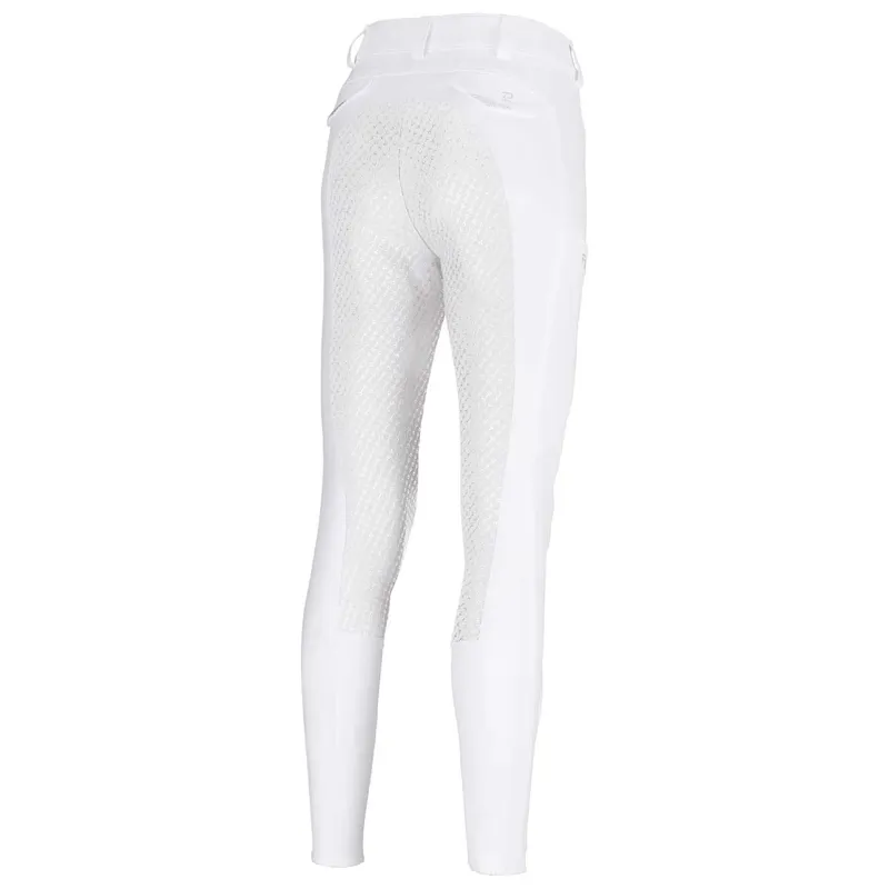 Pikeur Laure Full Grip Ladies Competition Breeches - White-1