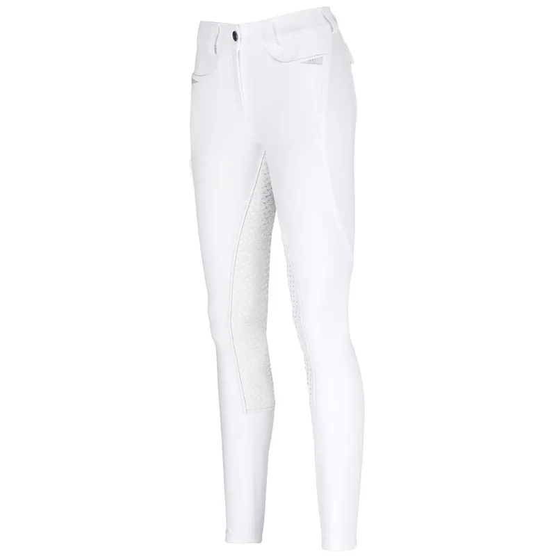Pikeur Laure Full Grip Ladies Competition Breeches - White