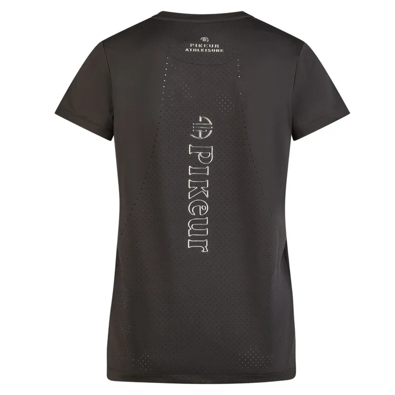 Pikeur Athleisure 1241 Womens Function T-Shirt - Black-1