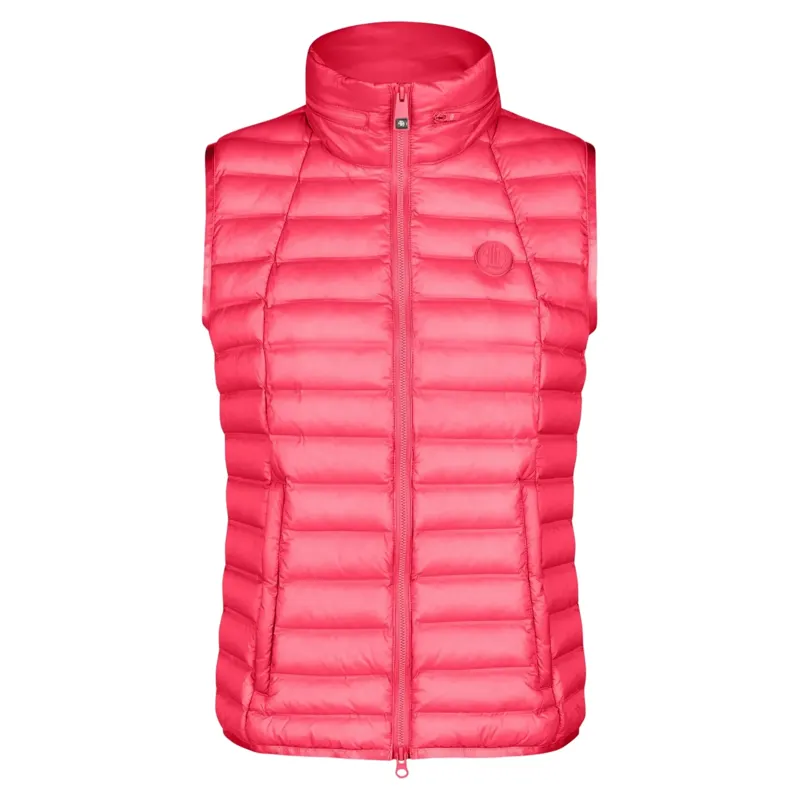 Pikeur Athleisure 1004 Womens Quilted Gilet - Raspberry Pink
