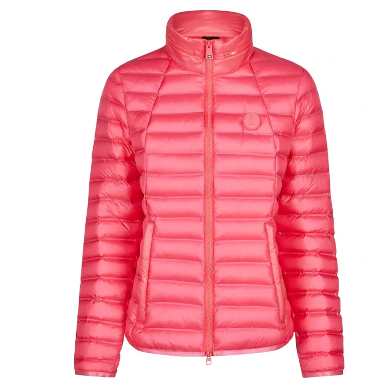 Pikeur Athleisure 1023 Womens Quilted Jacket - Raspberry Pink-1