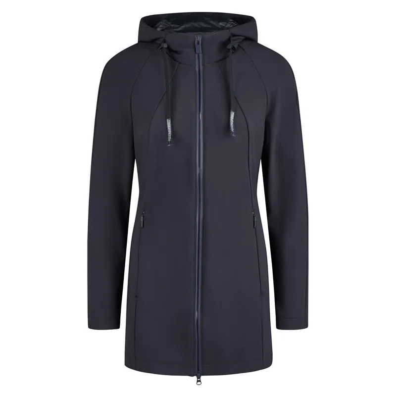 Pikeur Athleisure 6047 Ladies Long Softshell Jacket - Navy